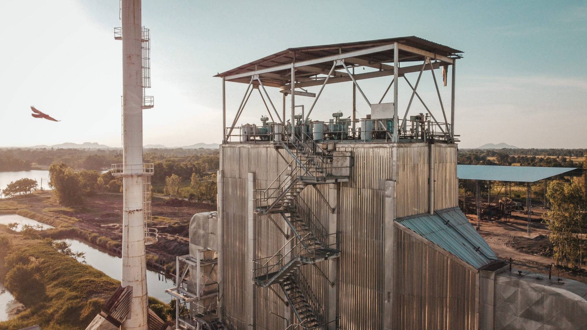 Arrow Energy electrostatic precipitator installed at a biomass power plant
